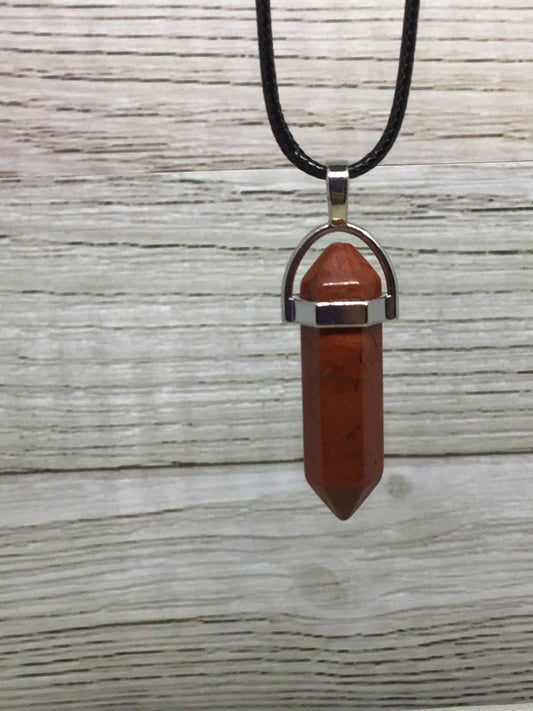 Crystal point pendant