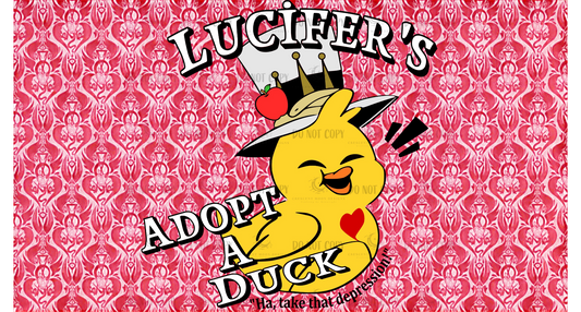Adopt A Duck Sticker