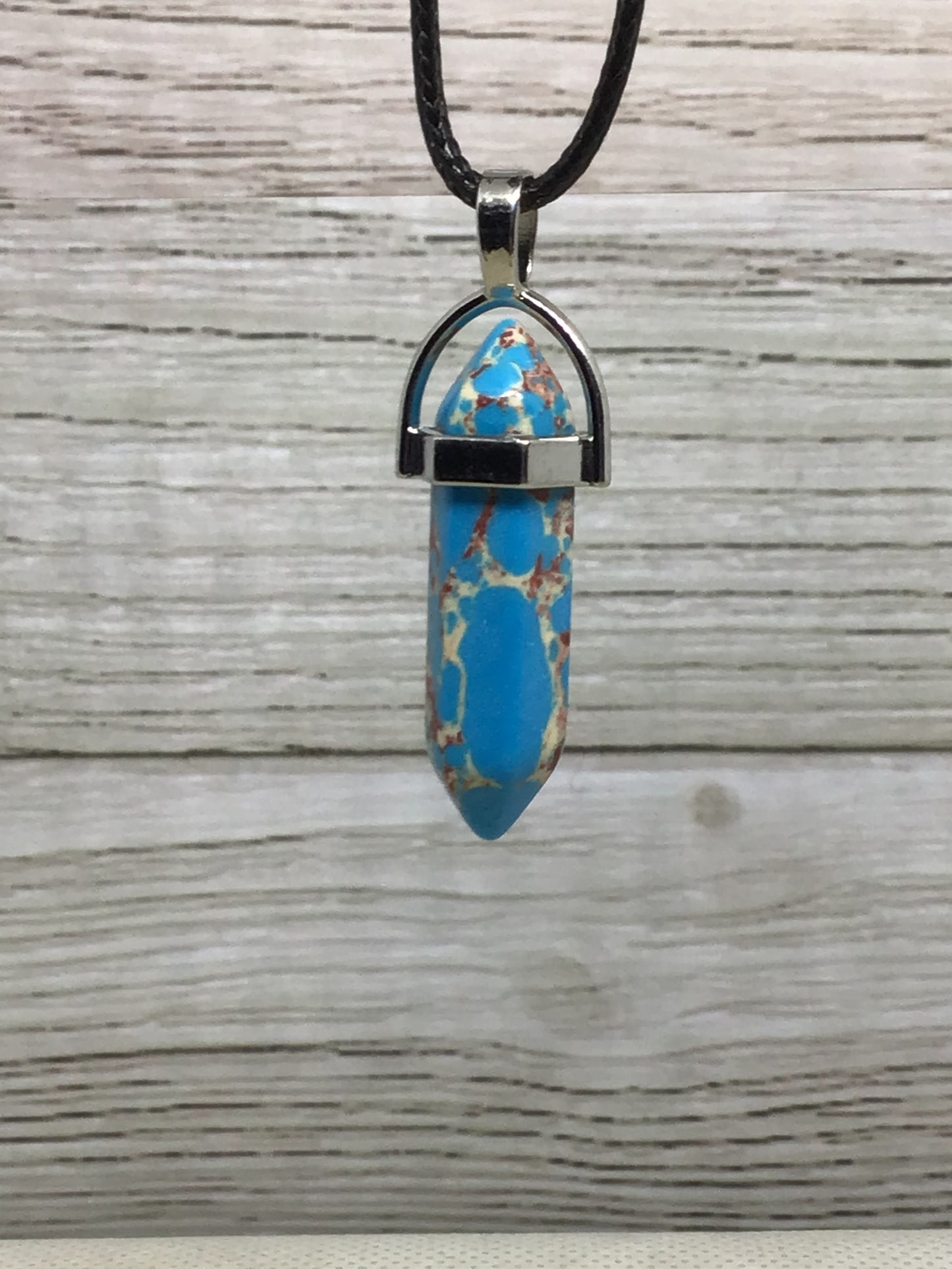 Crystal point pendant
