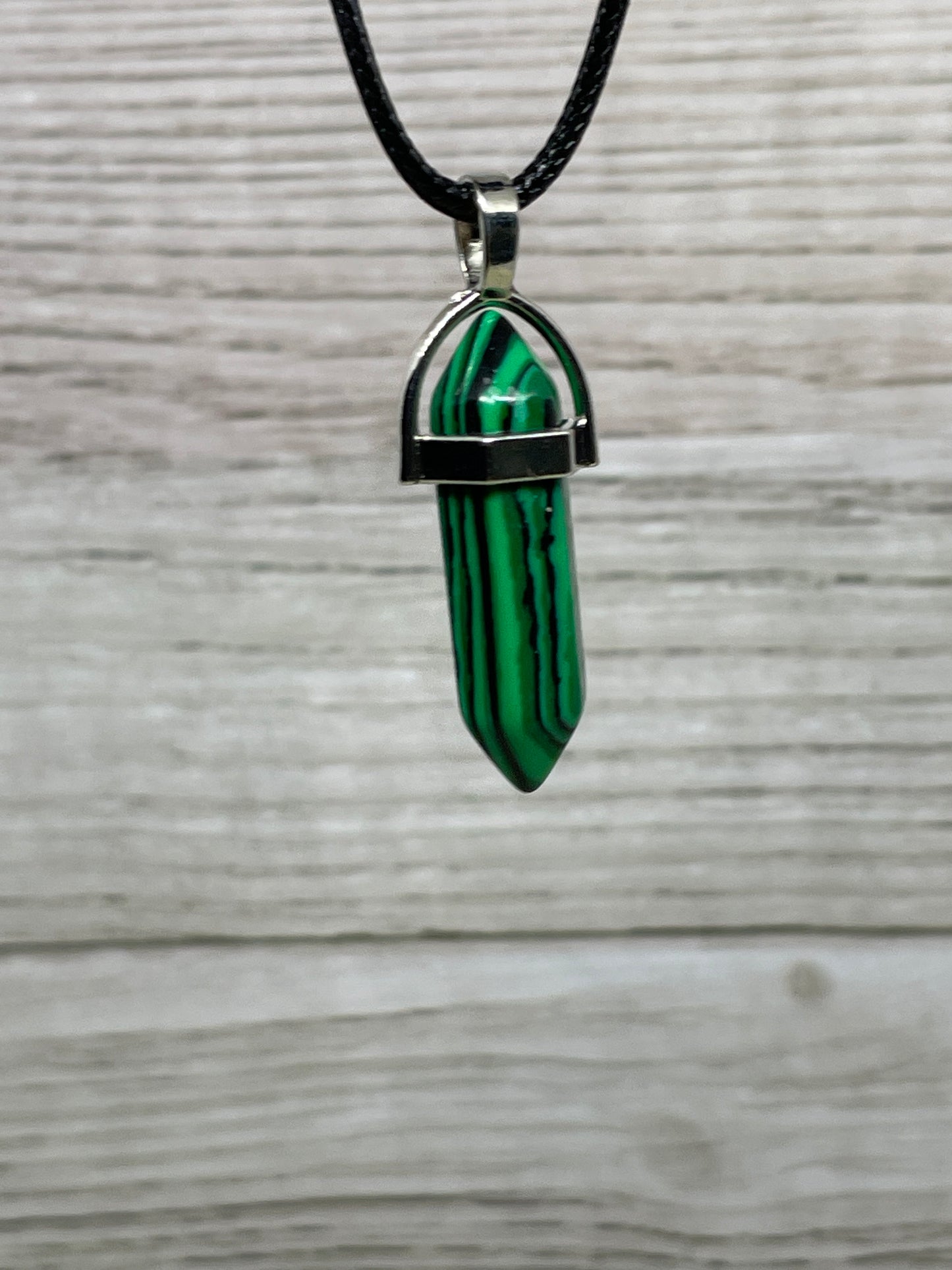 Crystal point pendant