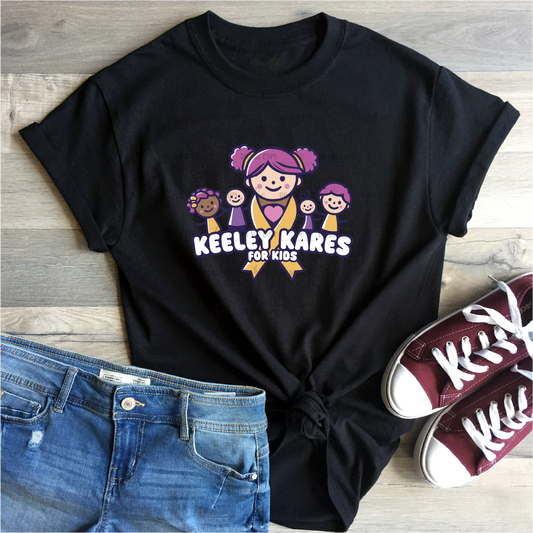 Keeley Kares for Kids Adult Short Sleeve Tees